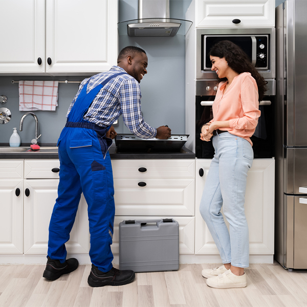 what kind of warranty do you offer on your cooktop repair services in Brunswick North Carolina